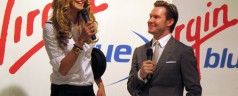 Elle Macpherson hits the runway for Virgin Blue’s new uniform unveiling