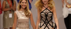 Lily Cole returns to the runway for the Triumph Inspiration Awards in Berlin