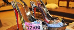 Christian Louboutin cover their shoes in trash