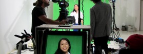 Last year we “swished” for Pantene like Cat Deeley