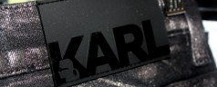 Up close and personal with KARL by Karl Lagerfeld, available exclusively at Net-A-Porter