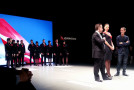 Revealed: The new Qantas by Martin Grant uniform; modelled by Miranda Kerr in Sydney, Australia