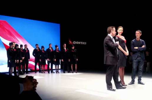 #htmlcaption_21679 Revealed: The new Qantas by Martin Grant uniform; modelled by Miranda Kerr in Sydney, Australia
