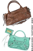Balenciaga inspired bags