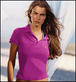 A Ralph Lauren model in a Ralph Lauren Polo