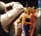 backstage - photographers snapping away